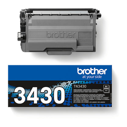 Brother Toner TN-3430 Schwarz bis zu 3.000 Seiten nach ISO 19752