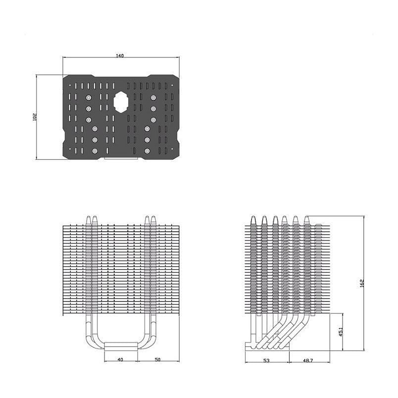 K Cooler Multi Socket Thermalright Macho Rev.B | FMx.AM3/4.115x.20xx TDP 280W