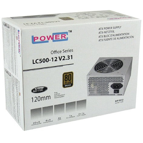 400W LC-Power Office LC500-12 | 80+Bronze