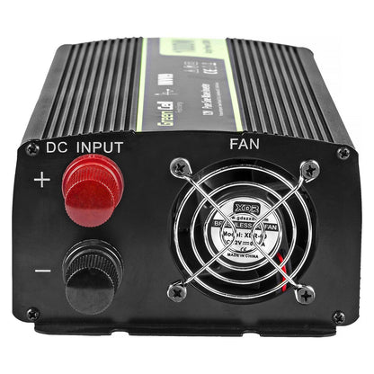 Green Cell KFZ Spannungswandler Power Inverter 12V > 230V 1000/2000W Black