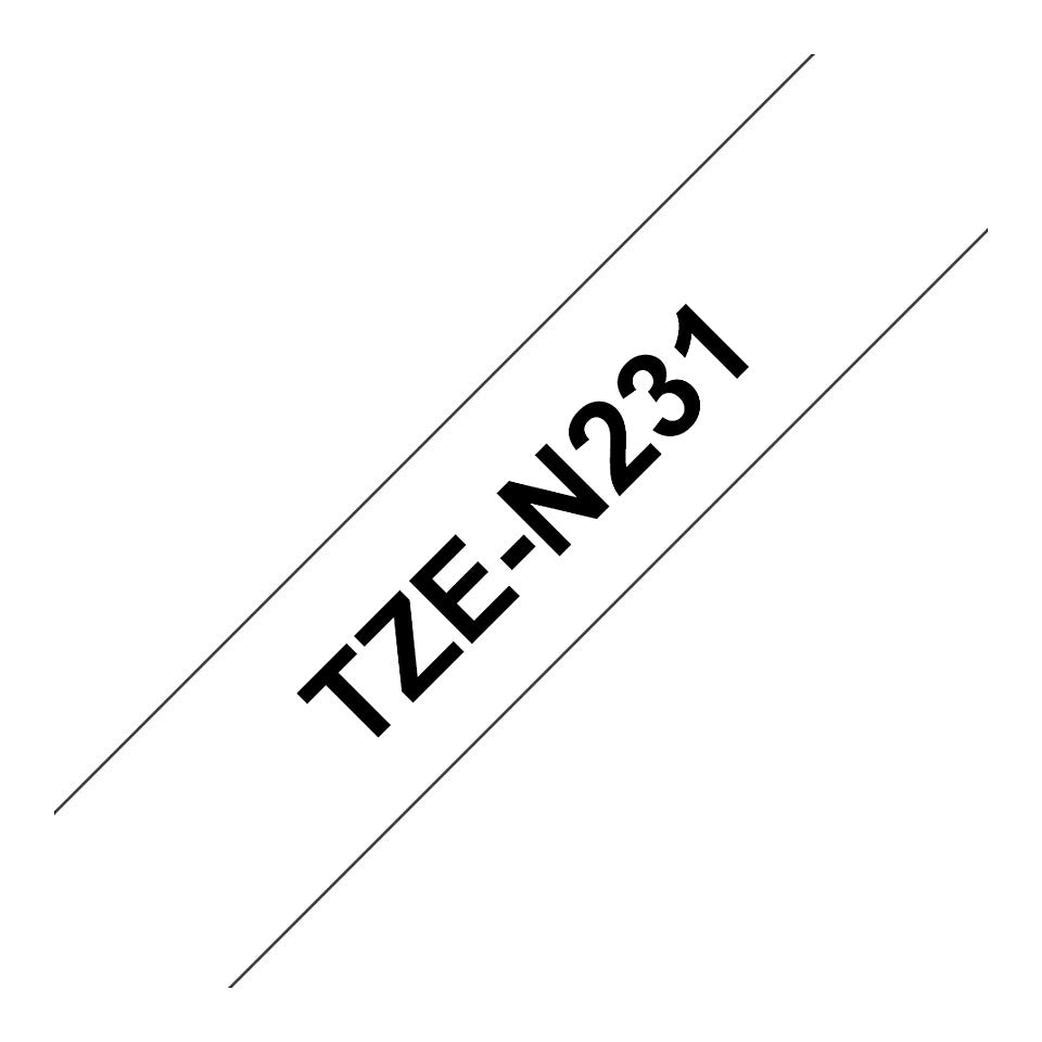 Brother TZe N231 NON-LAMINATED TAPE