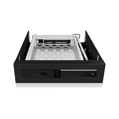Wechselrahmen. 1xSATA 2.5" zu 1xSATA Host. trägerlos. für 3.5" Schacht ICY BOX