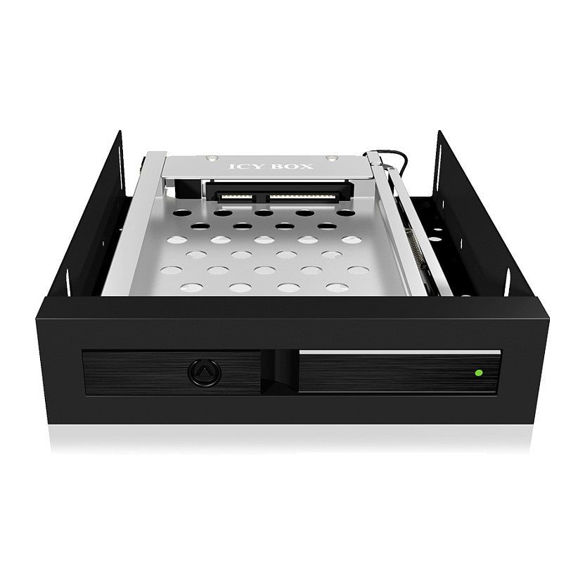 Wechselrahmen. 1xSATA 2.5" zu 1xSATA Host. trägerlos. für 3.5" Schacht ICY BOX