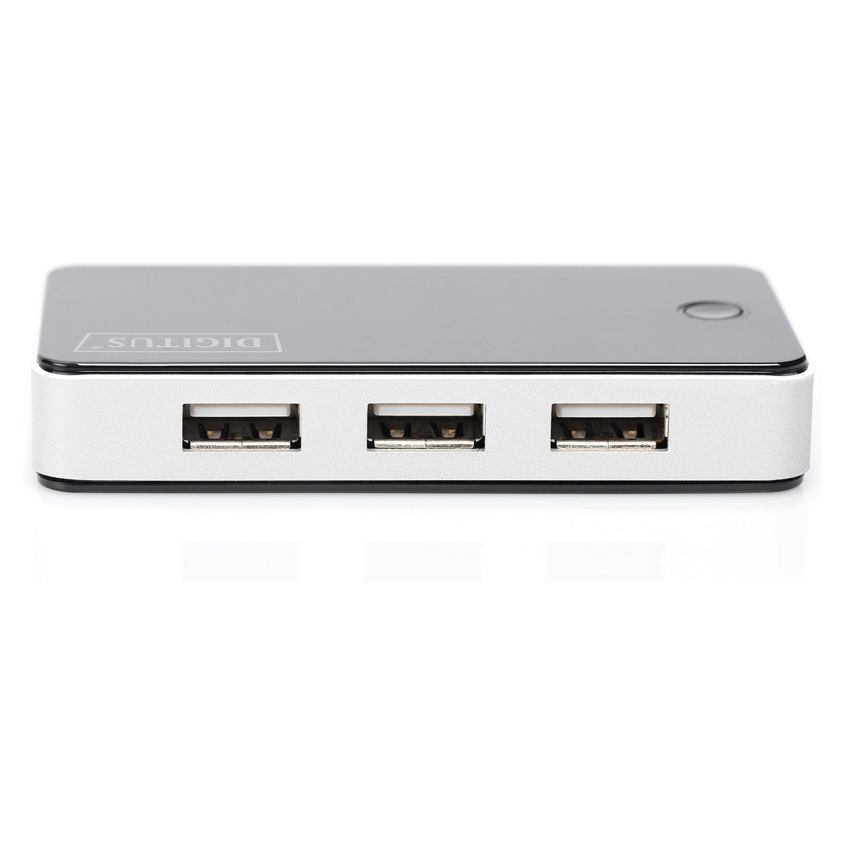 DIGITUS USB-Hub 7-Port 2.0->7xA2.0 m.Netzteil schwarz