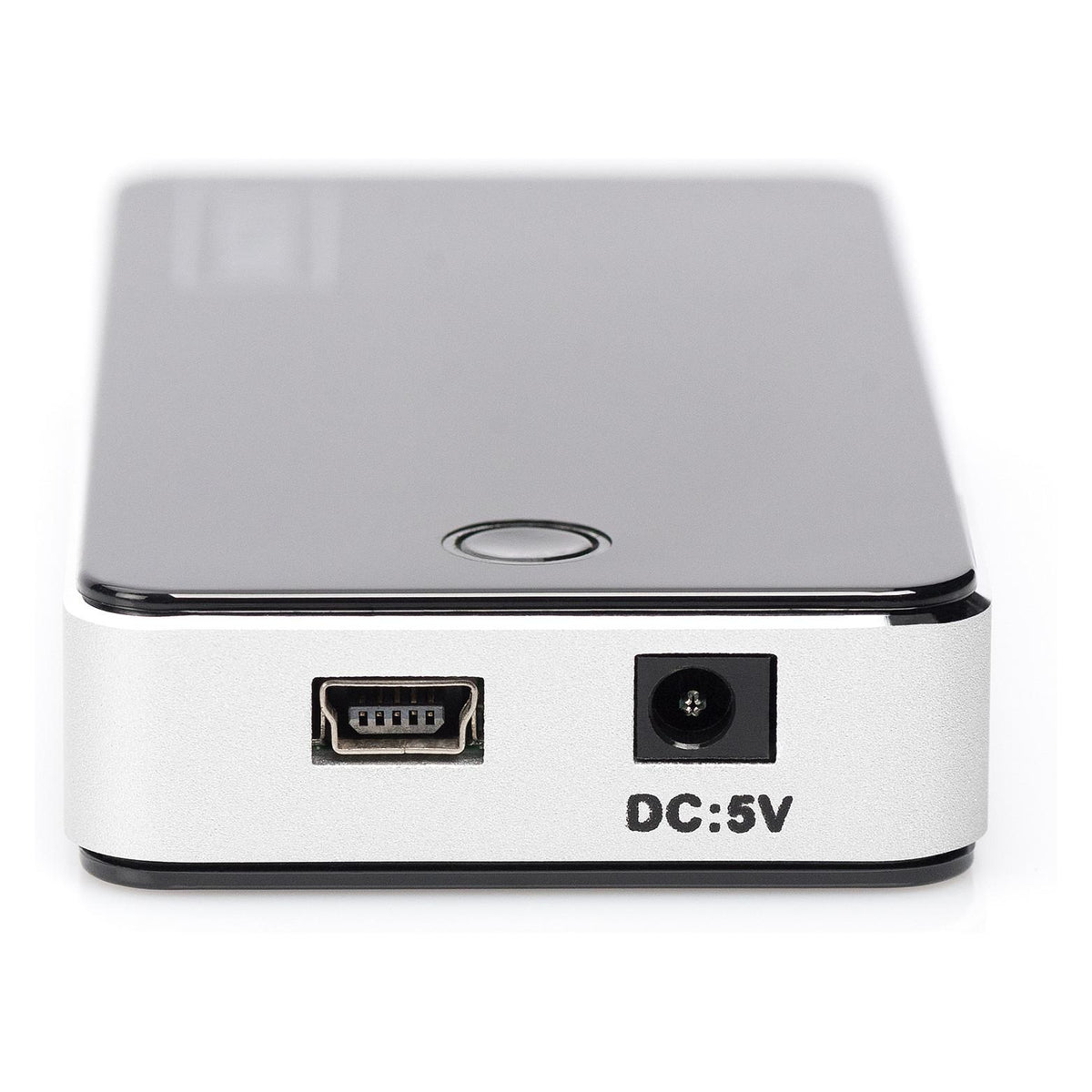DIGITUS USB-Hub 7-Port 2.0->7xA2.0 m.Netzteil schwarz