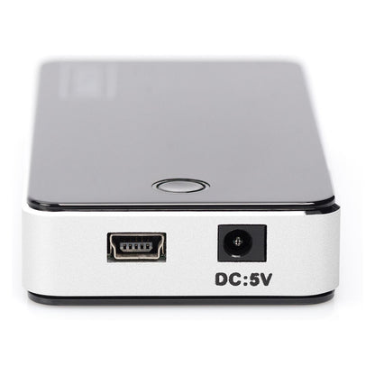 DIGITUS USB-Hub 7-Port 2.0->7xA2.0 m.Netzteil schwarz