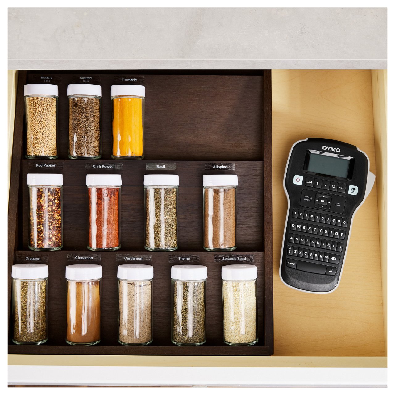 Dymo Labelwriter - D1 Etiketten 9 mm x 7 m - transparent - (S0720670)