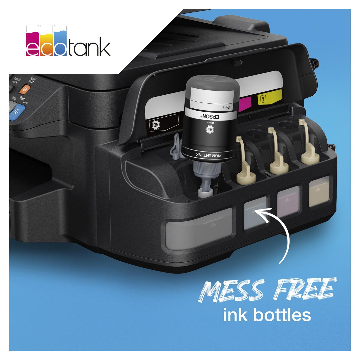 Epson TinteT6643 MAGENTA BOTTLE ECO TANK NACHFÜLLTINTE 70ML