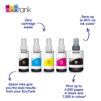 Epson TinteT6643 MAGENTA BOTTLE ECO TANK NACHFÜLLTINTE 70ML