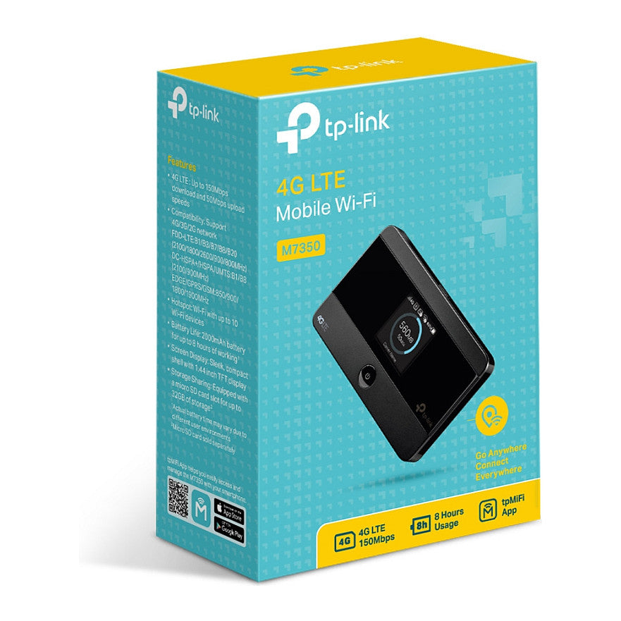 TP-Link M7350 - 150Mbps 4G LTE Mobile Wi-Fi