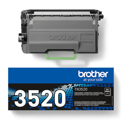 Brother Toner TN-3520 Schwarz bis zu 20.000 Seiten nach ISO 19752