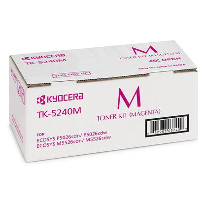 Kyocera Toner TK-5240M Magenta bis zu 3.000 Seiten gem. ISO/IEC 19798
