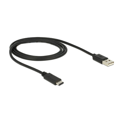 USB 2.0 A - C (ST-ST) 1m DeLOCK Black