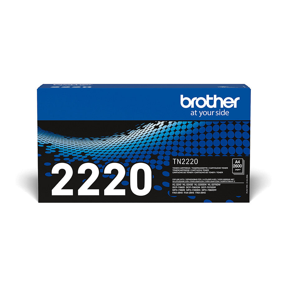 Brother Toner TN-2220 Schwarz bis zu 2.600 Seiten nach ISO 19752