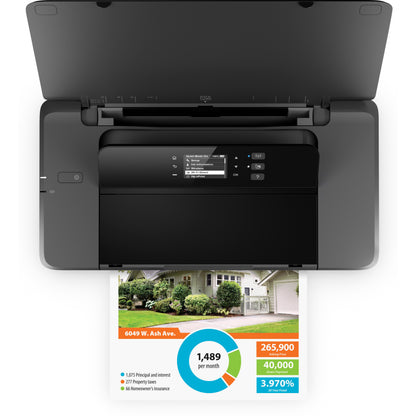 T HP Officejet 200 Mobile Tintenstrahldrucker A4/USB/WLAN