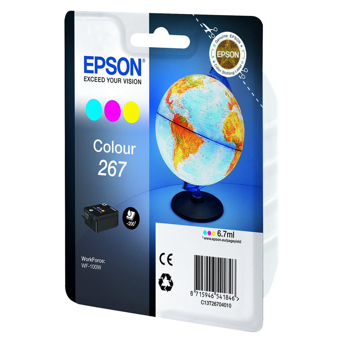 Epson 267 C/M/Y C13T26704010