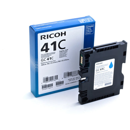 Ricoh Tinte 405762 cyan GC41C bis zu 2.200 Seiten ISO/IEC 24711
