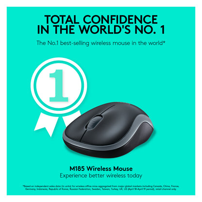 Logitech M185 Wireless grey