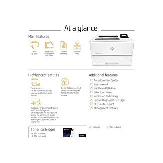 HP LaserJet Pro M501dn Laserdrucker A4 LAN Duplex