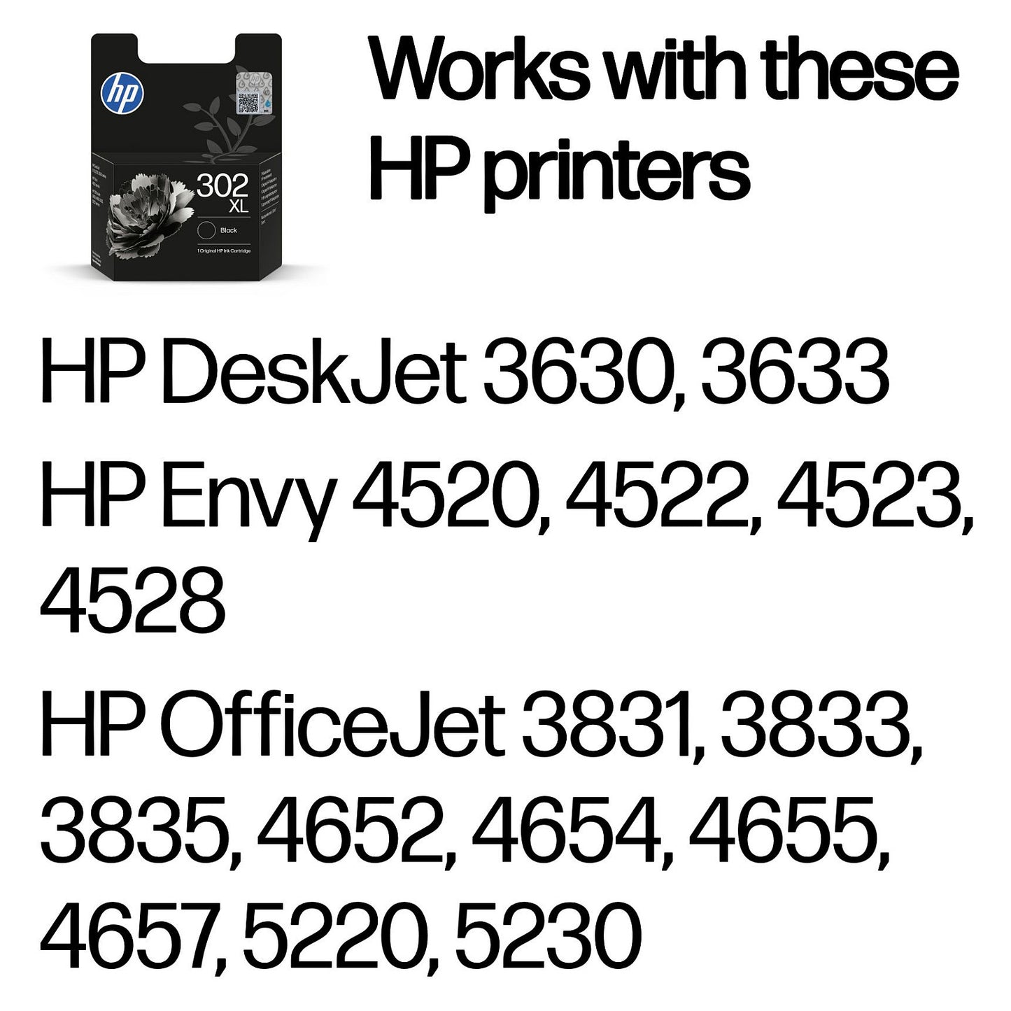 HP Tinte 302 XL F6U68AE Schwarz