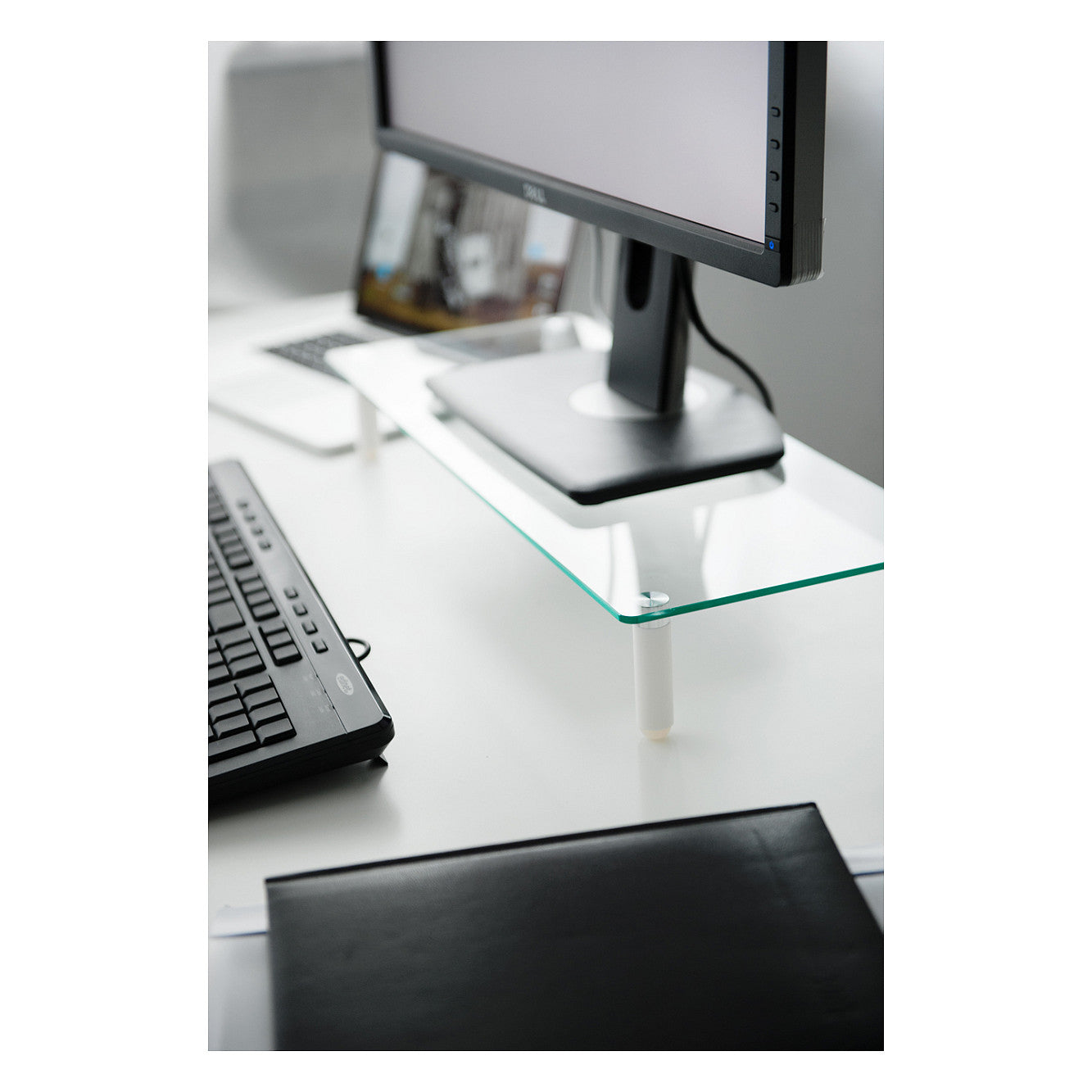 Monitorerhöhung Glas bis zu 20kg Digitus DA-90358