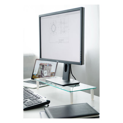Monitorerhöhung Glas bis zu 20kg Digitus DA-90358