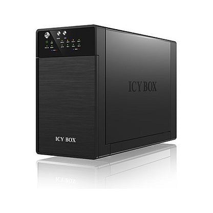 RAID System. 2x SATA 3.5" zu 1x USB 3.0 + 1x eSATA. RAID 0/1/JBOD/SINGLE ICY BOX