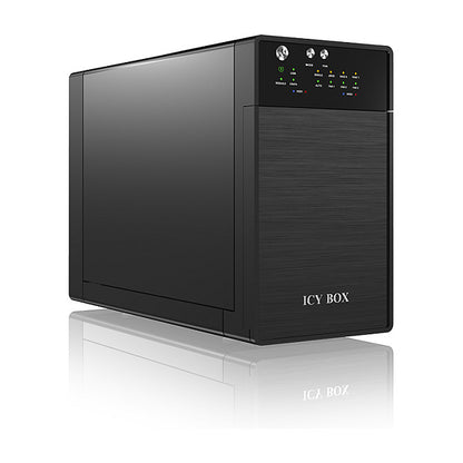 RAID System. 2x SATA 3.5" zu 1x USB 3.0 + 1x eSATA. RAID 0/1/JBOD/SINGLE ICY BOX