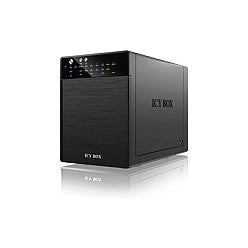 RAID System. 4x SATA 3.5" zu 1x USB 3.0 + 1x eSATA. RAID 0.1.3.5.10 ICY BOX