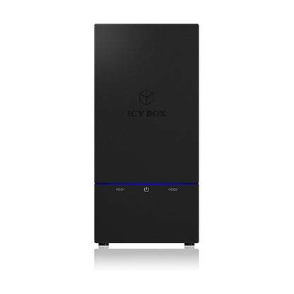 RAID-System. 2x SATA 3.5" zu 1x USB 3.0 RAID 0/1/LARGE/SINGLE ICY BOX