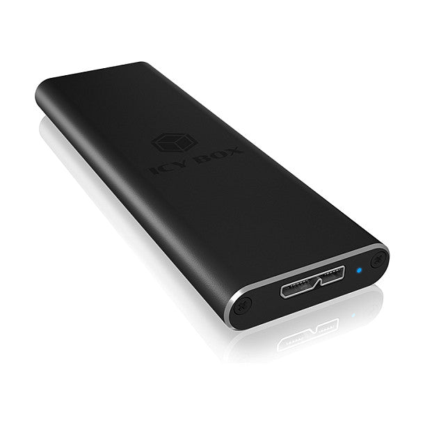 ICY BOX IB-183M2 Externes USB-A 3.0 Gehäuse für M.2 SATA SSD