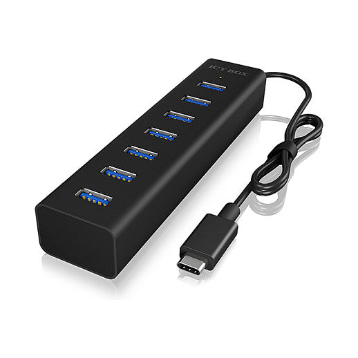 ICY BOX IB-HUB1700-C3 USB-C HUB 7-Port 7xUSB 3.0