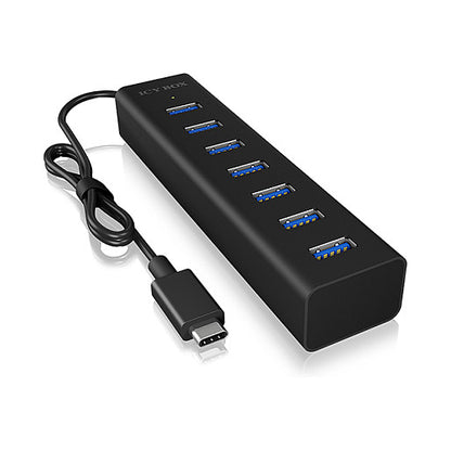 ICY BOX IB-HUB1700-C3 USB-C HUB 7-Port 7xUSB 3.0