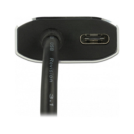 USB C > Adapter HDMI Buchse (4K 60Hz) + 1 x USB C PD Delock