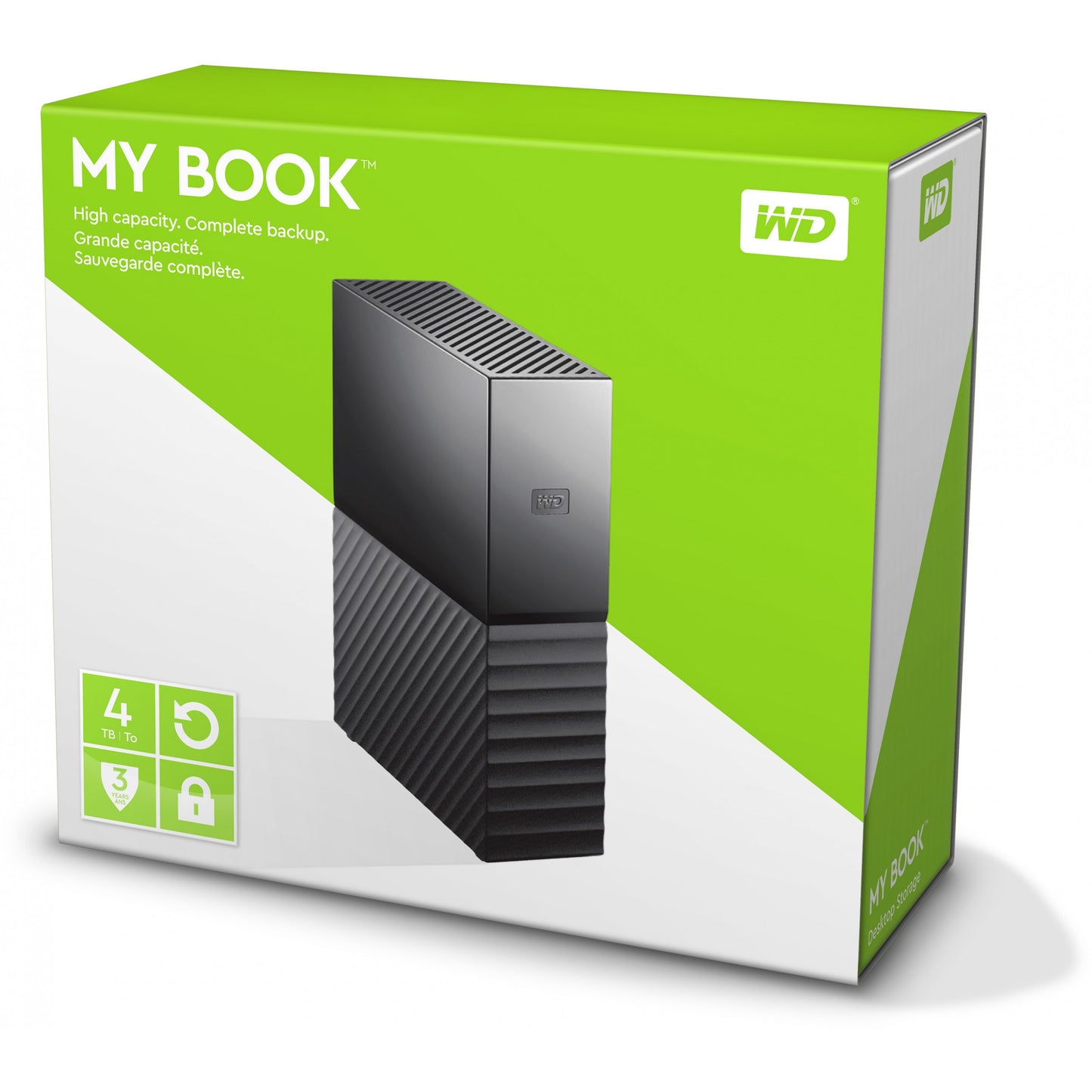 3,5 4TB WD My Book black USB 3.0