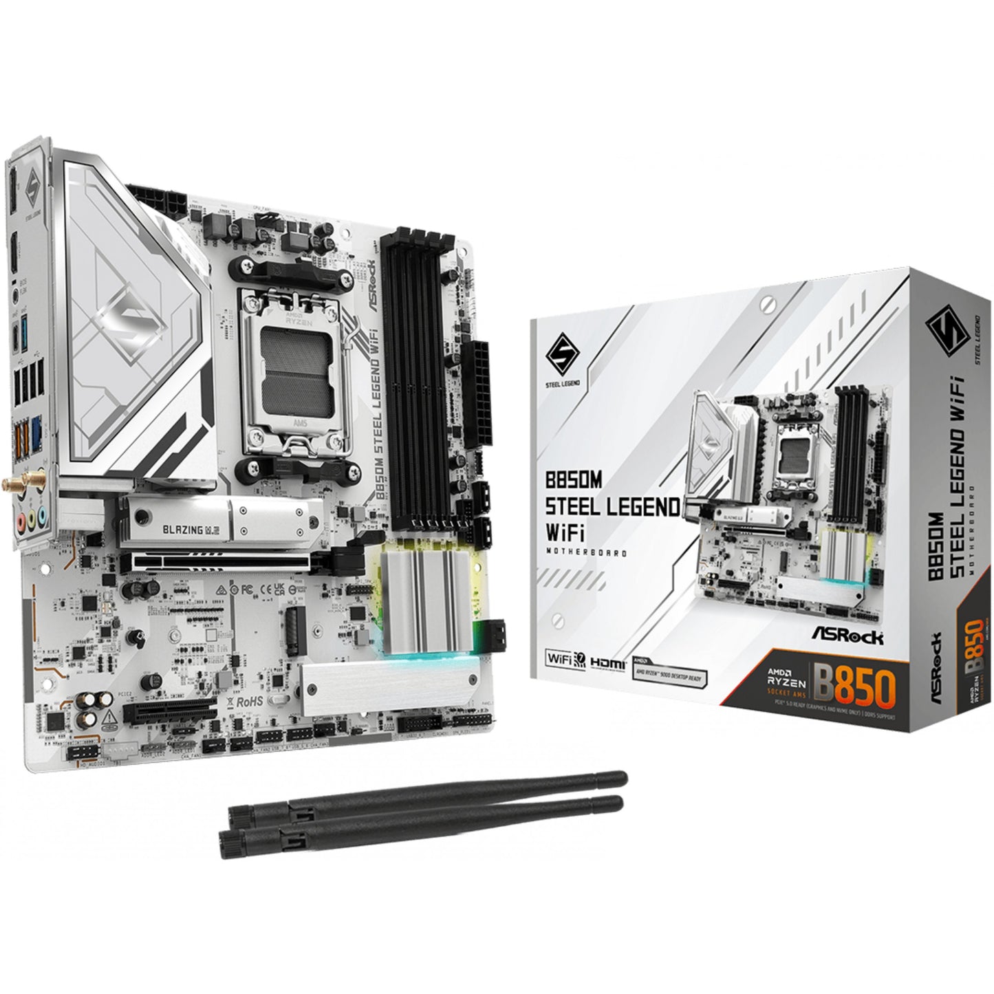 AM5 ASROCK B850M Steel Legend WiFi