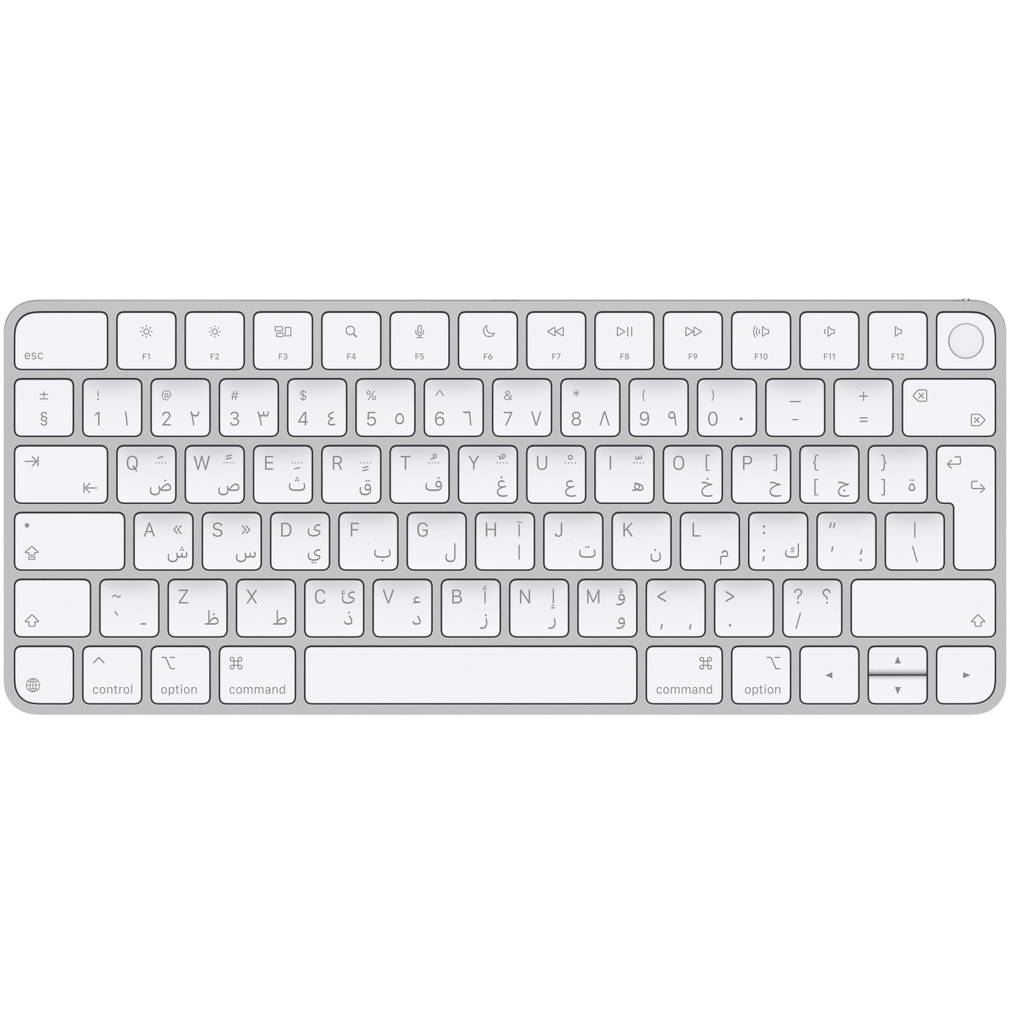 APPLE Magic Keyboard with Touch ID for Mac models with Apple silicon - Arabic