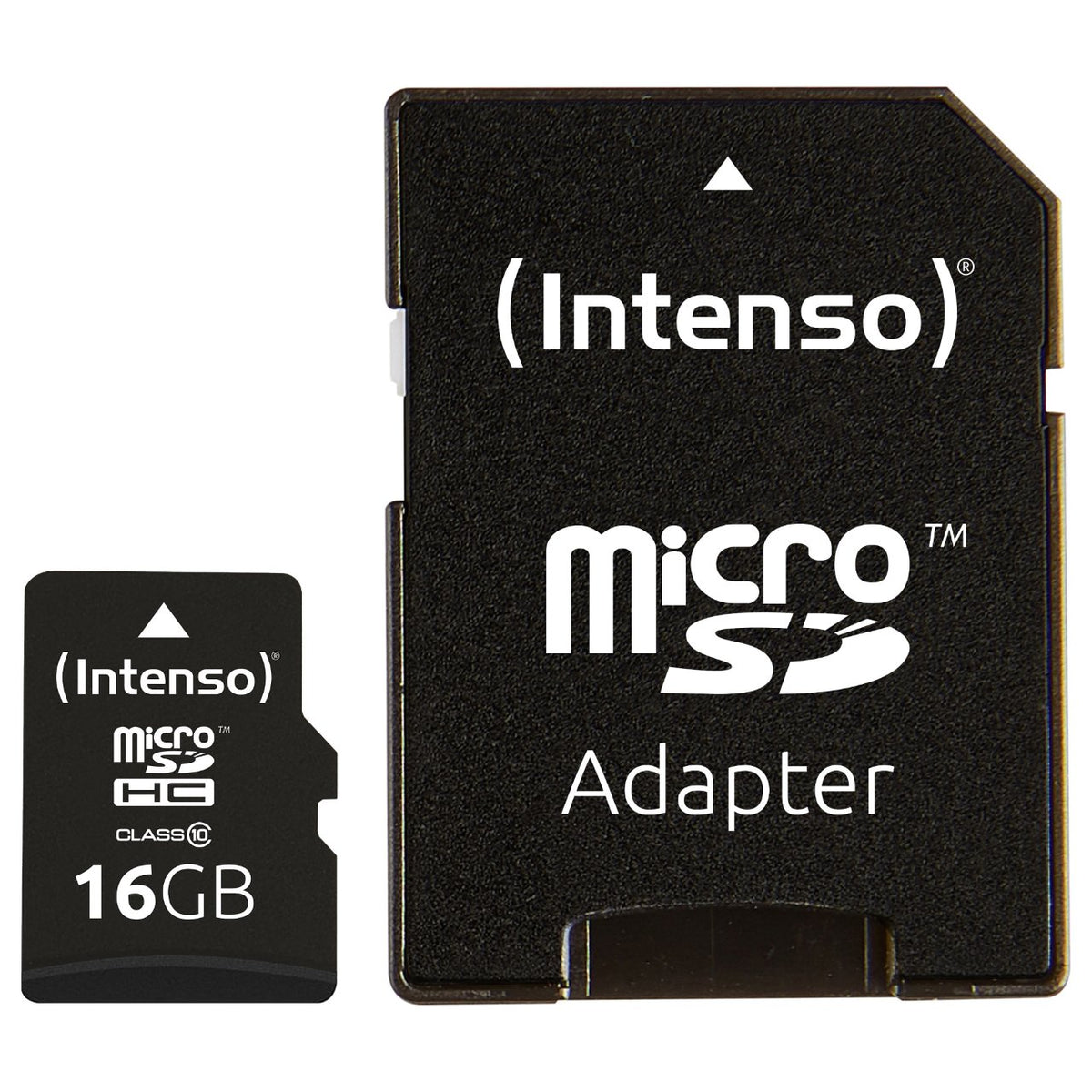 CARD 16GB Intenso MicroSDHC 20MB/s +Adapter