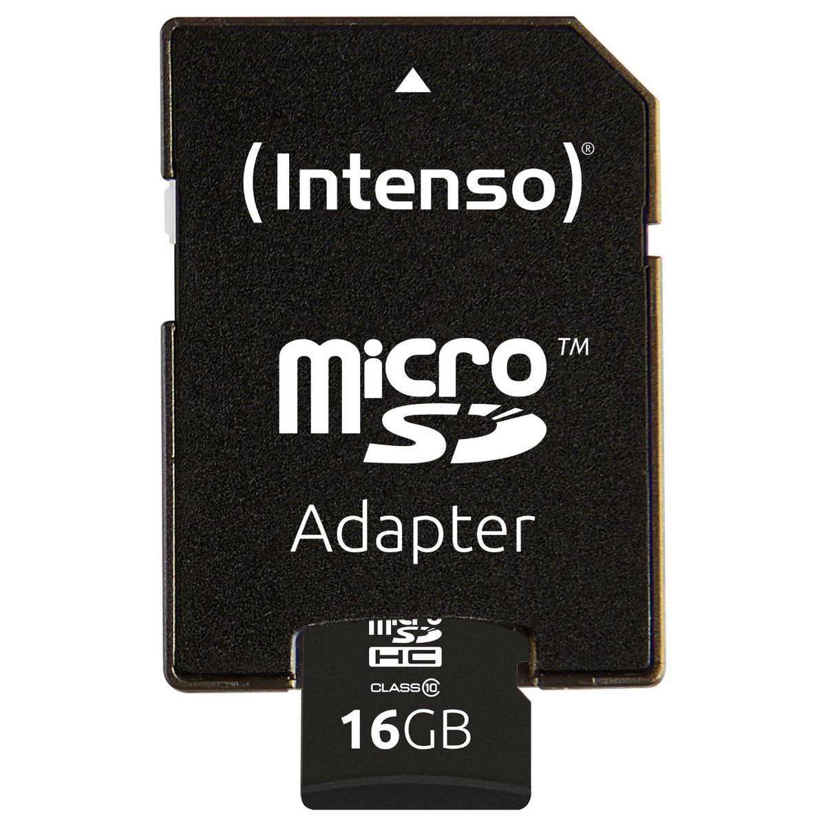 CARD 16GB Intenso MicroSDHC 20MB/s +Adapter