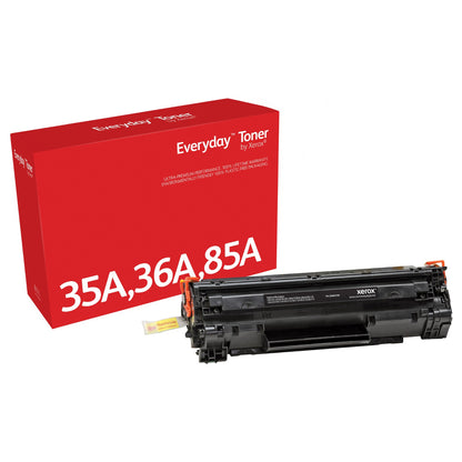Xerox Everyday Toner 006R03708 Schwarz alternativ zu HP Toner 35A / 36A / 85A CB435A / CB436A / CE285A