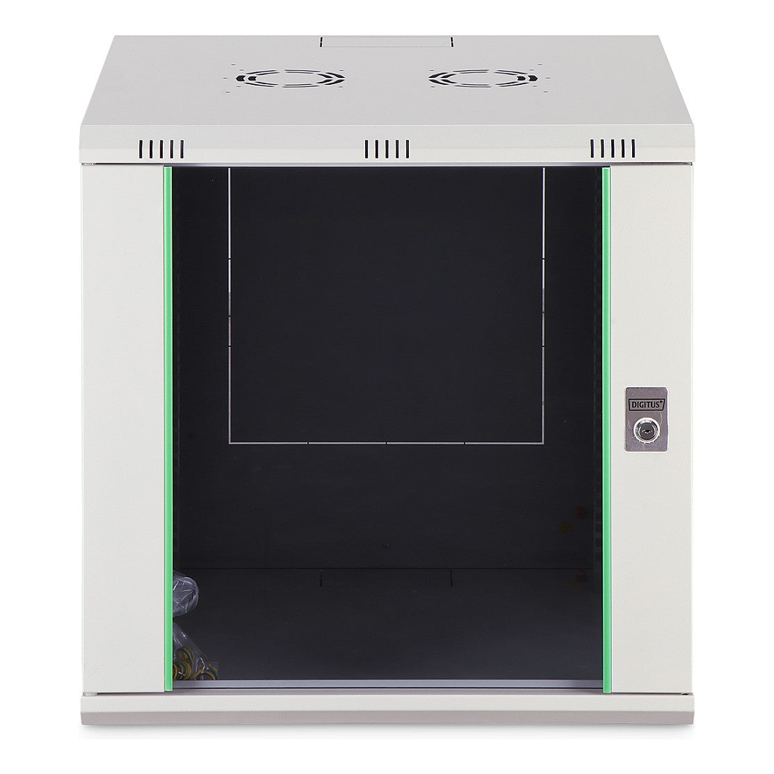 DIGITUS Netzwerkschrank Dynamic 12HE 638,40x600x600mm grau