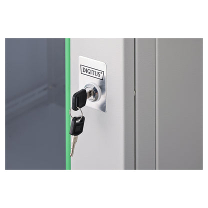 DIGITUS Netzwerkschrank Dynamic 16HE 816,20x600x600mm grau