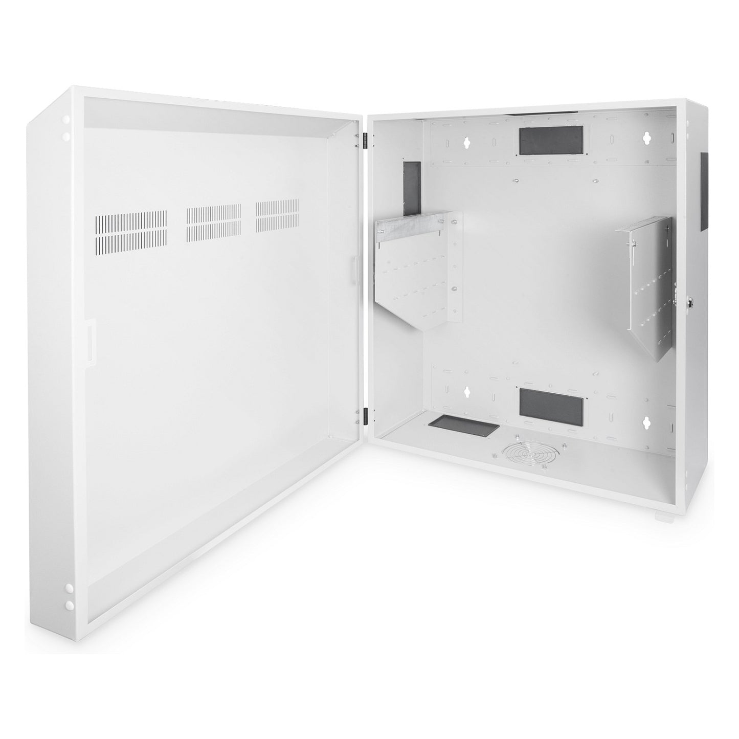DIGITUS Wandgehäuse Slim 800x640x309mm, 6HE vertikal, grau