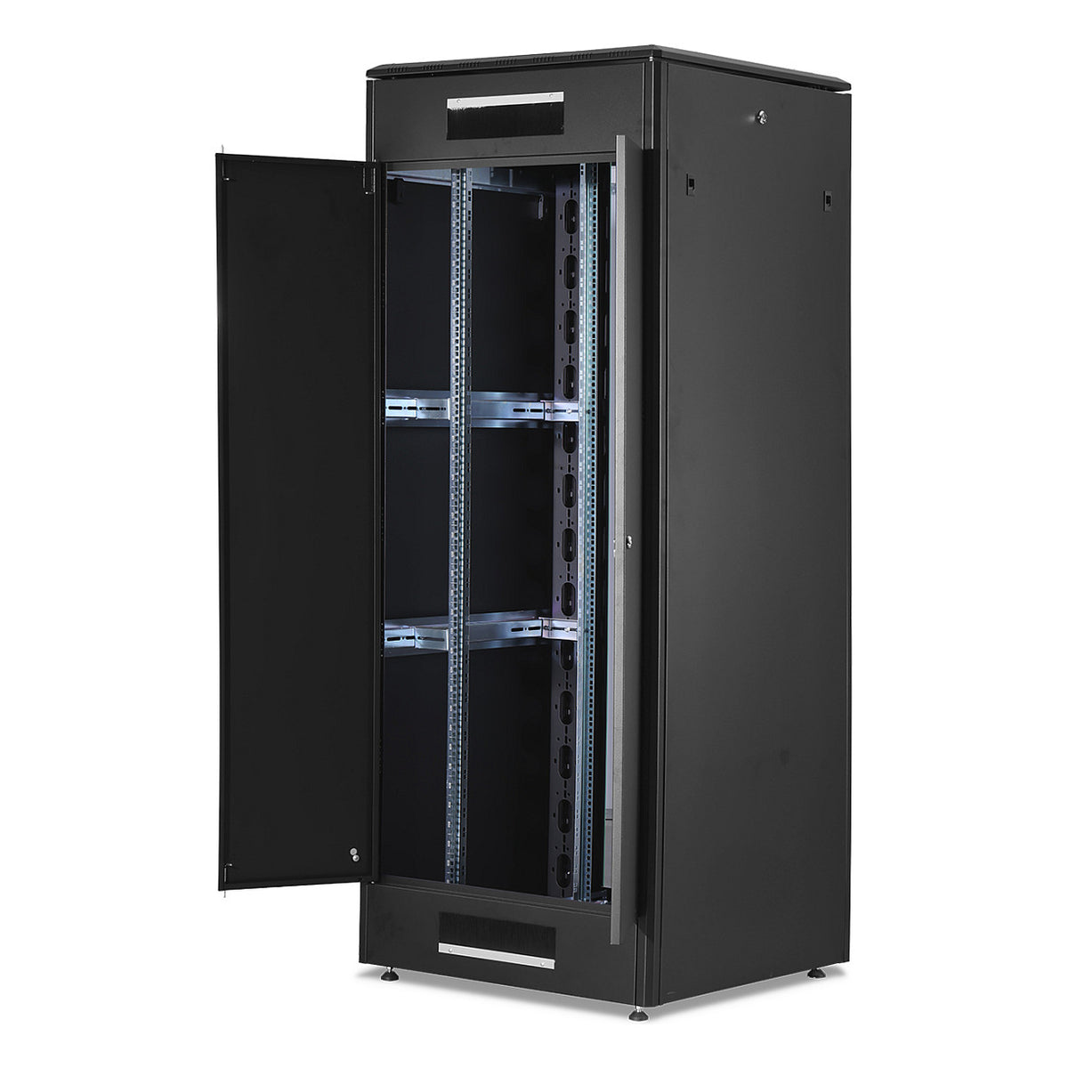 DIGITUS Netzwerkschrank Unique 42HE 2053x800x800mm schwarz (Speditionsversand)