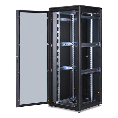 DIGITUS Netzwerkschrank Unique 42HE 2053x800x800mm schwarz (Speditionsversand)