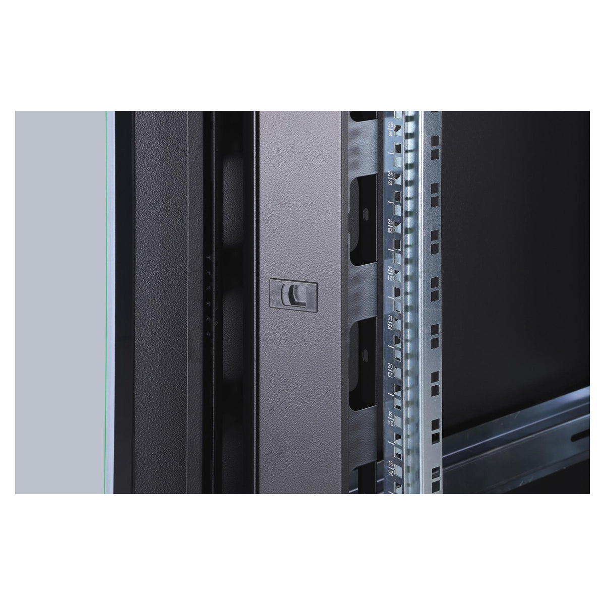 DIGITUS Netzwerkschrank Unique 42HE 2053x800x800mm schwarz (Speditionsversand)