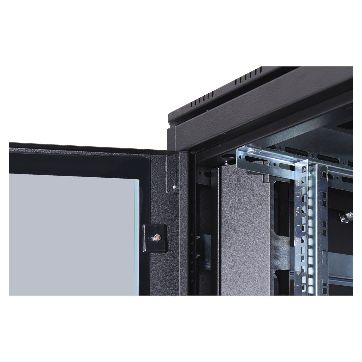 DIGITUS Netzwerkschrank Unique 42HE 2053x800x800mm schwarz (Speditionsversand)